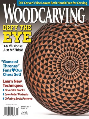 cover image of Woodcarving Illustrated Issue 78 Spring 2017